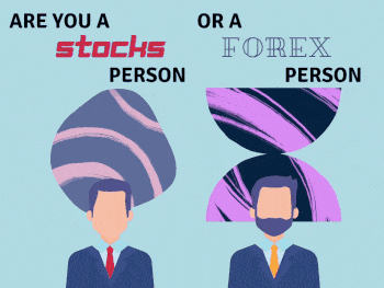 forex vs. stocks trader