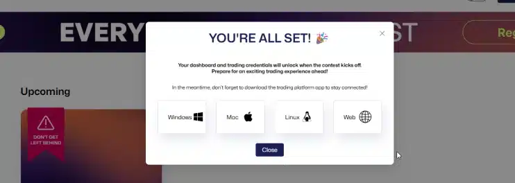 Forex Trading Competition